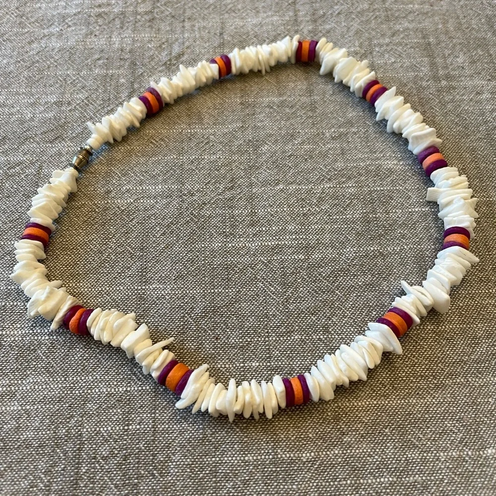 Puka shell necklace